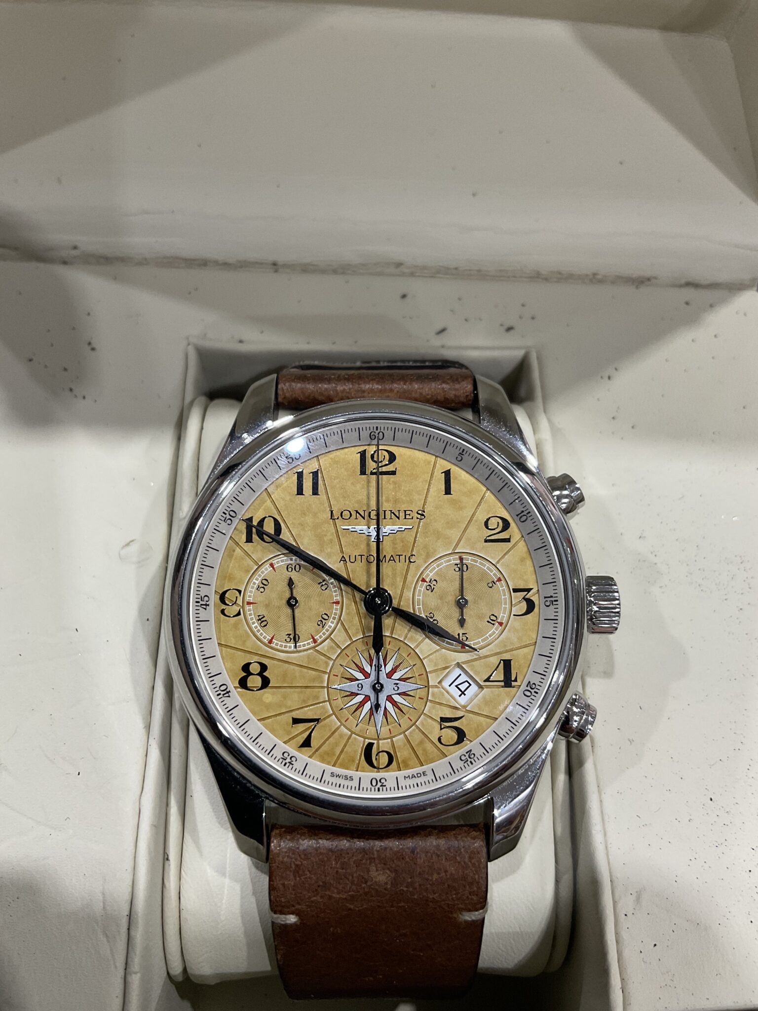 Longines Master Collection Edição Limitada a 500 relógios dos 500 anos do circum-Navegação
